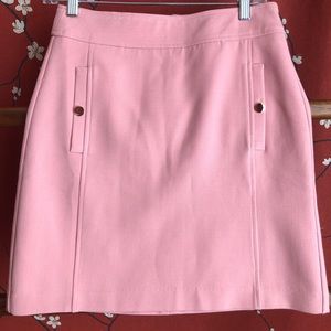 Pink Mini Skirt- Loft